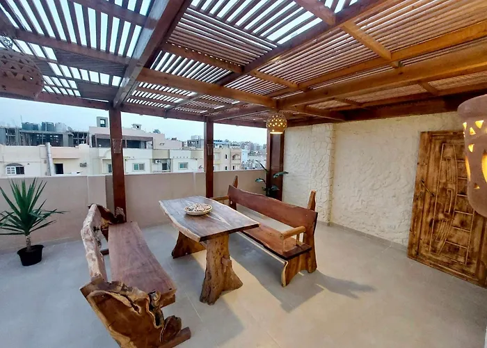 Apartment Klimatyczny Na Dachu W Sercu Hurghady Hurghada